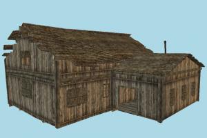 Old Wooden House Wooden House